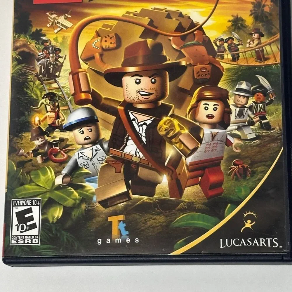 Playstation 2 LEGO Indiana Jones the Original Adventure Complete With Manual 200